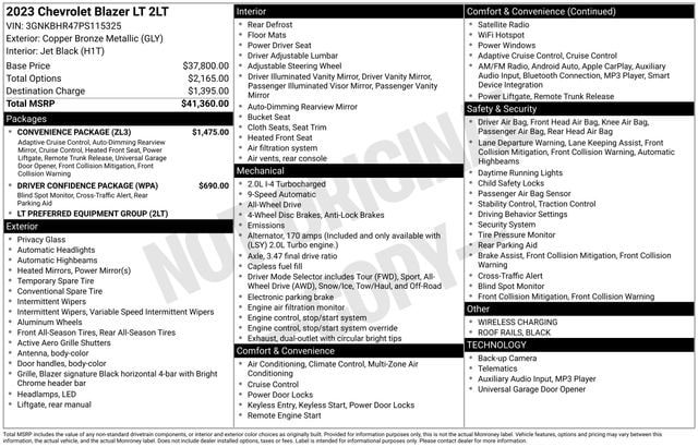 2023 CHEVROLET BLAZER - Image 5