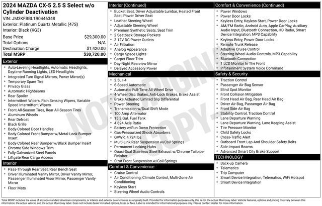 2024 MAZDA CX-5 - Image 5