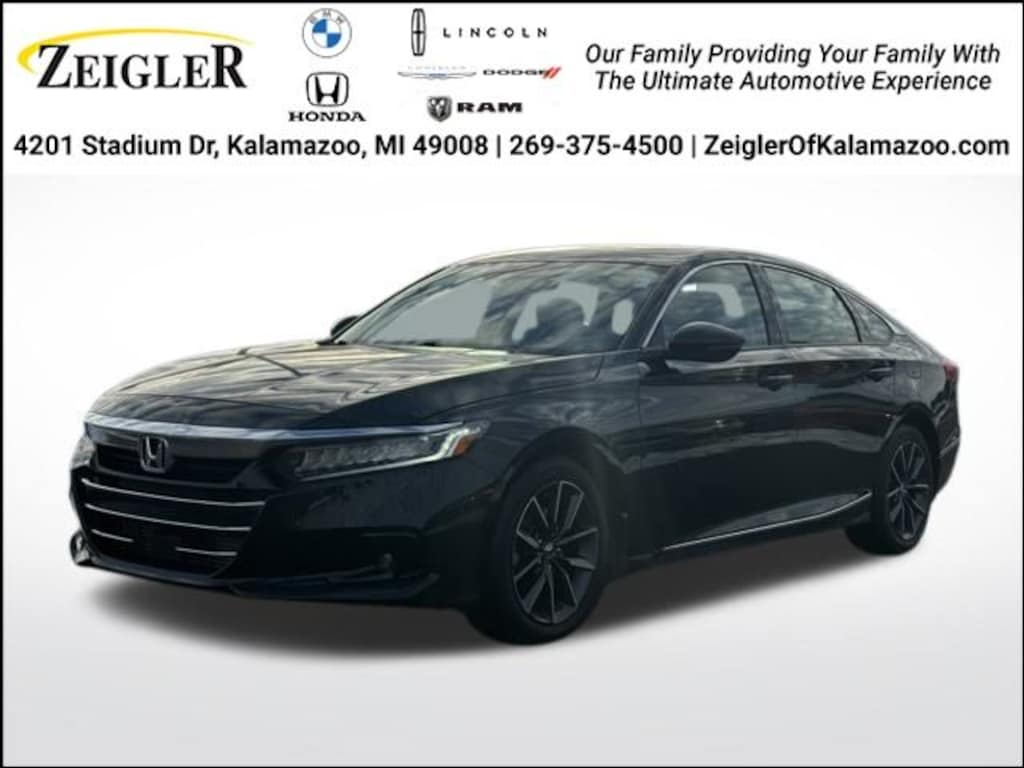 Used 2021 Honda Accord EX-L 1.5T Sedan