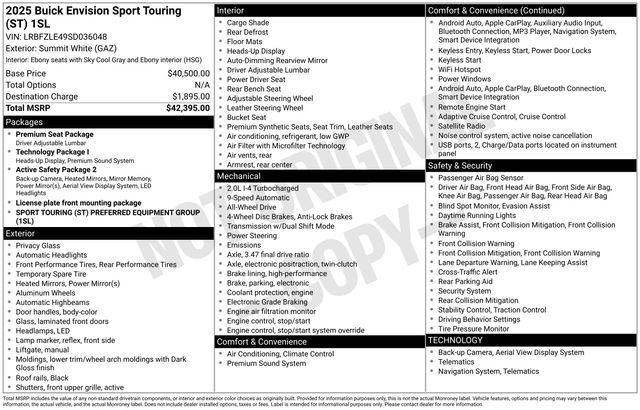 2025 BUICK ENVISION - Image 5