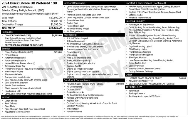 2024 BUICK ENCORE GX - Image 5