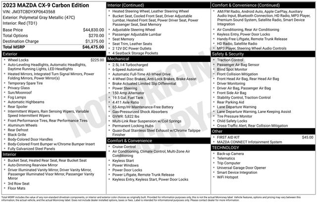 2023 MAZDA CX-9 - Image 5