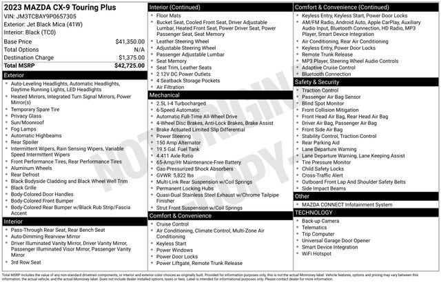 2023 MAZDA CX-9 - Image 5