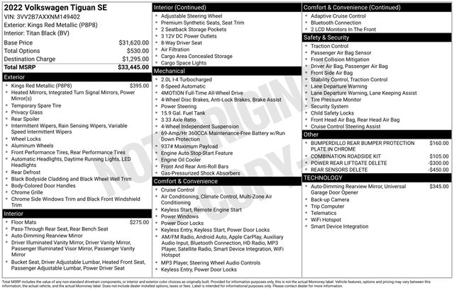 2022 VOLKSWAGEN TIGUAN - Image 5