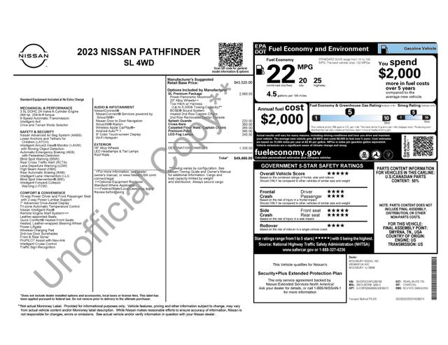 2023 NISSAN PATHFINDER - Image 5