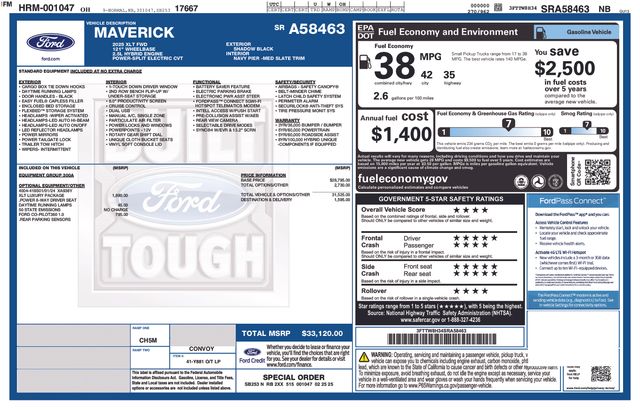 2025 FORD MAVERICK - Image 5