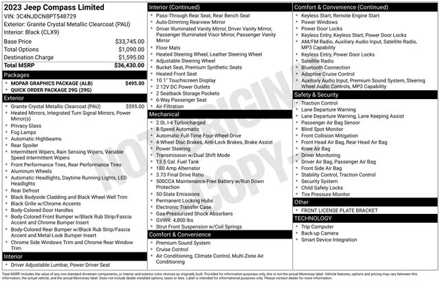 2023 JEEP COMPASS - Image 5