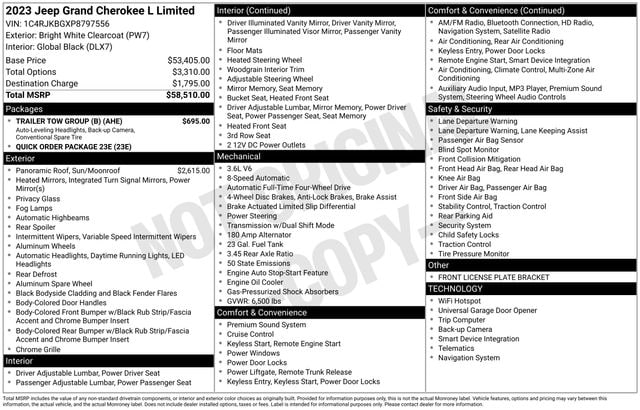2023 JEEP GRAND CHEROKEE L - Image 5