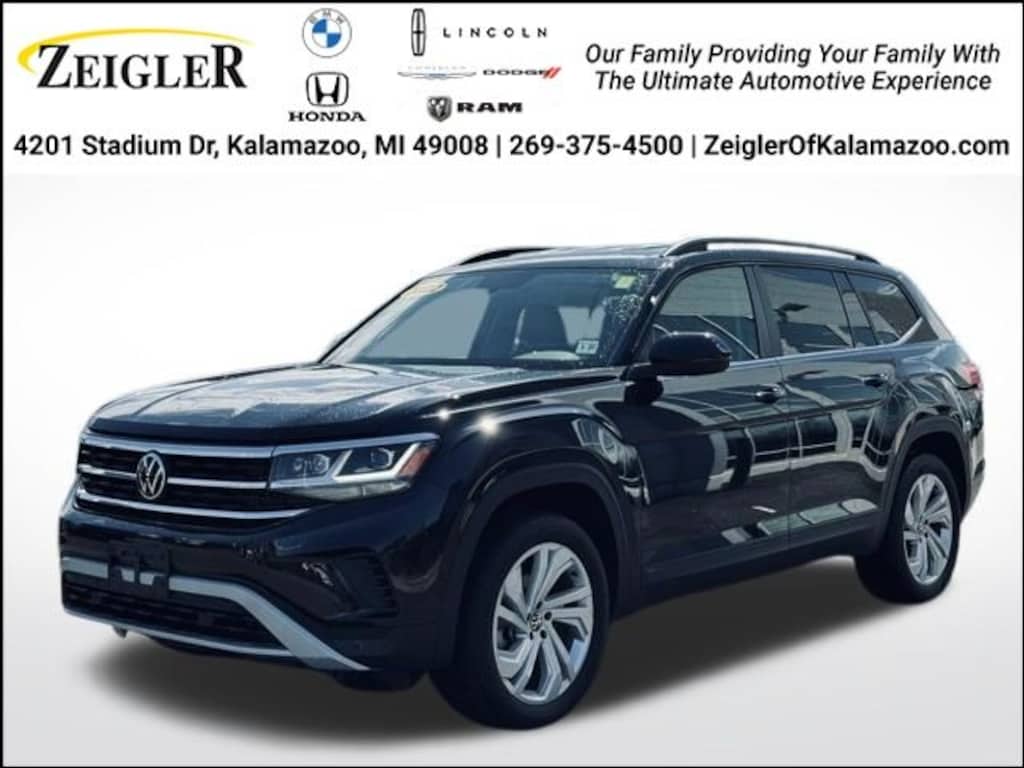Used 2022 Volkswagen Atlas 3.6L V6 SE w/Technology SUV