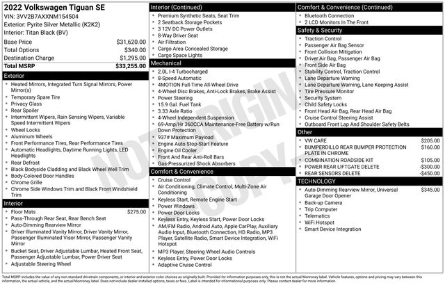 2022 VOLKSWAGEN TIGUAN - Image 5