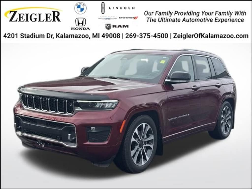 Used 2022 Jeep Grand Cherokee Overland SUV
