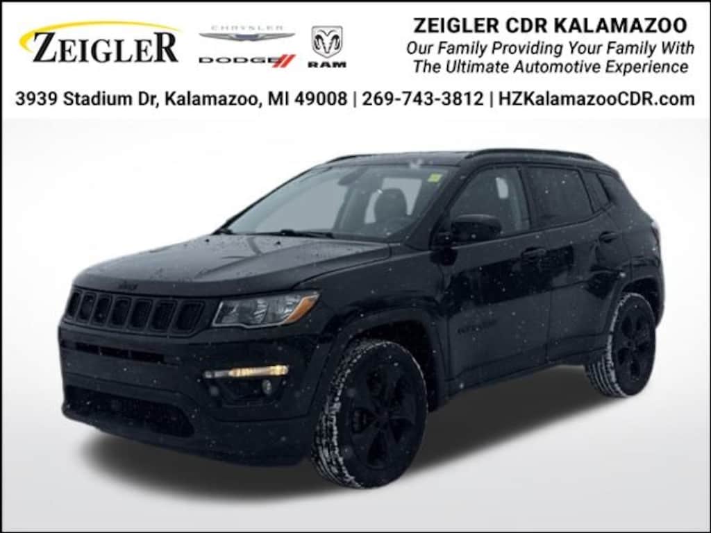 Certified 2021 Jeep Compass Latitude SUV