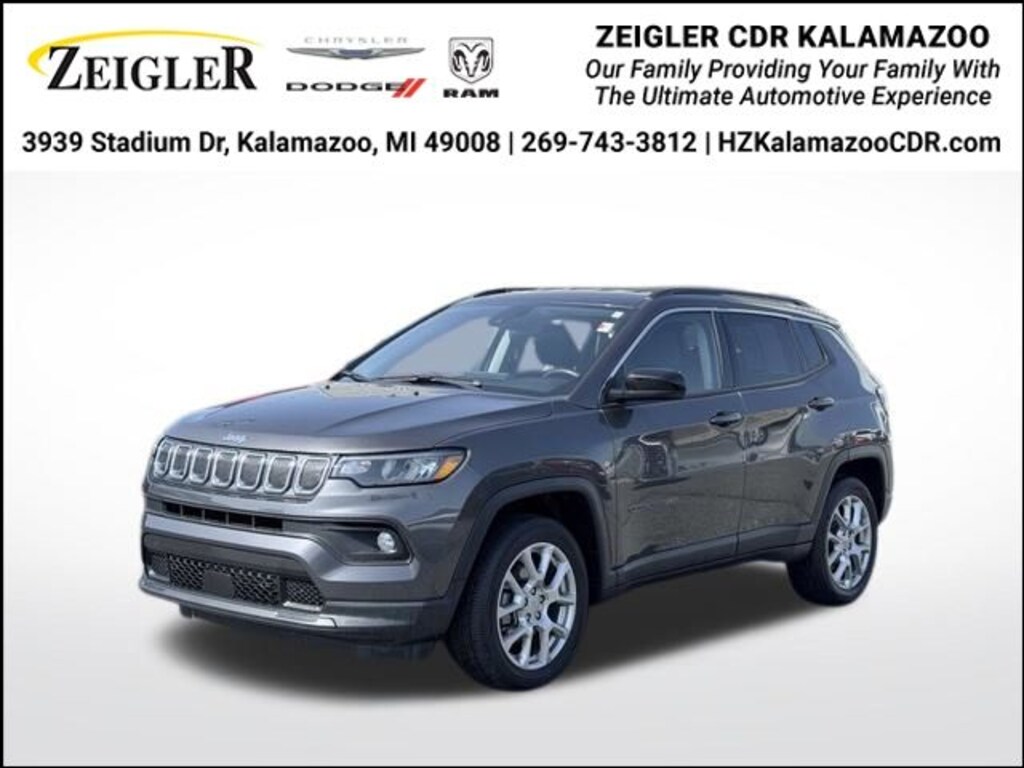 Certified 2022 Jeep Compass Latitude Lux SUV