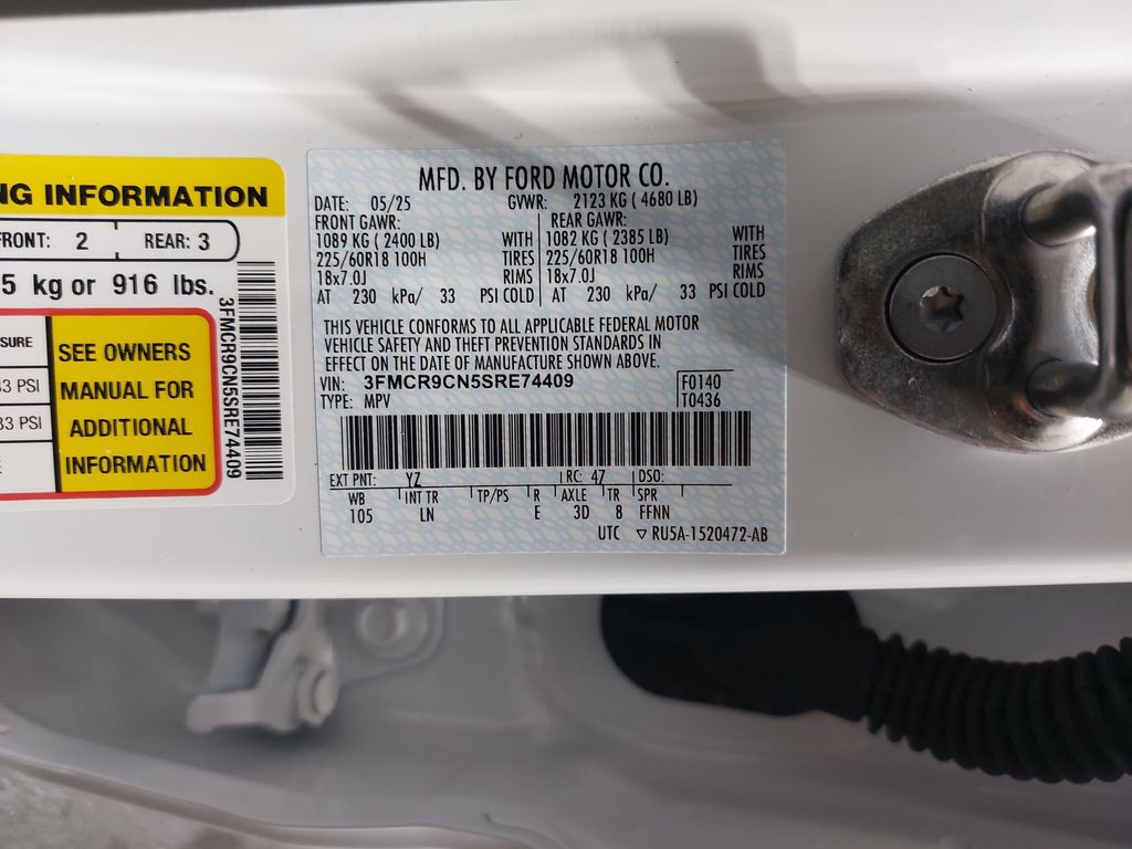 2025 FORD BRONCO SPORT - Image 34