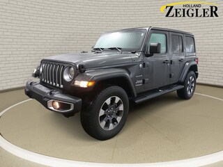 Used 2022 Jeep Wrangler Unlimited Sahara SUV for sale in Grandville