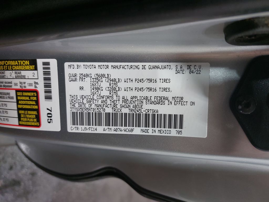 2022 TOYOTA TACOMA - Image 34