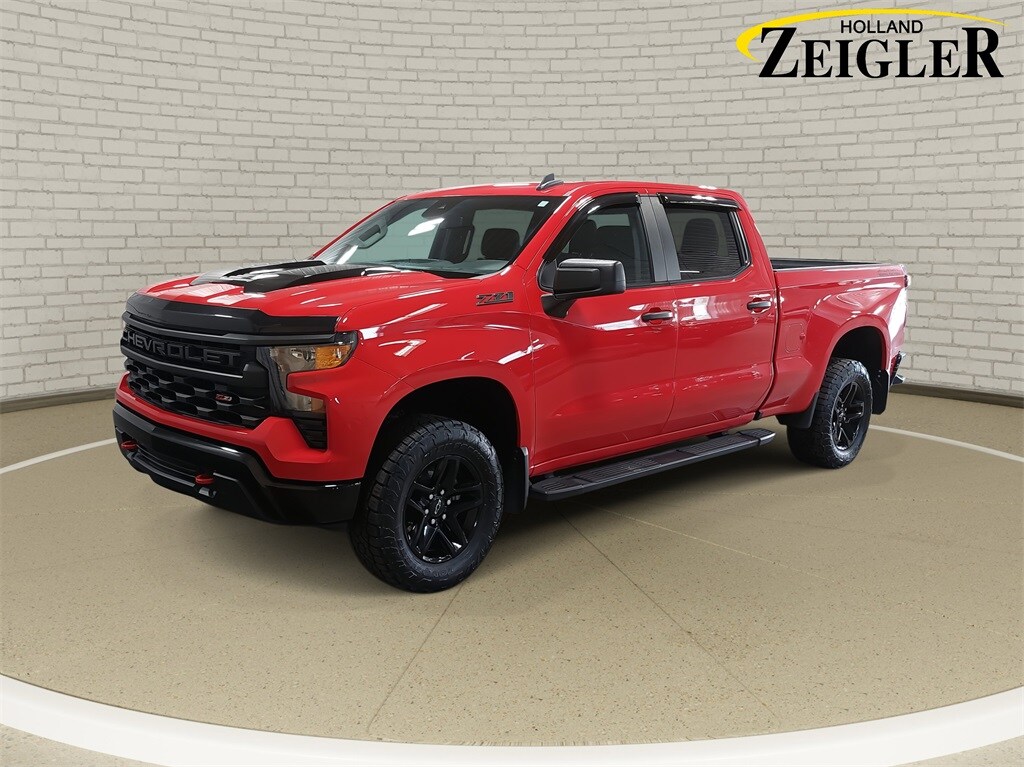 Used 2023 Chevrolet Silverado 1500 Custom Trail Boss Truck Crew Cab