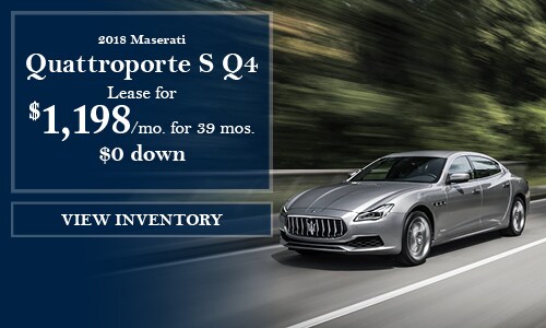 Maserati Lease Specials near Chicago, IL