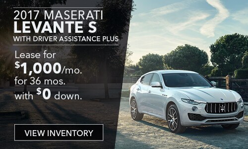 Maserati Lease Specials near Chicago, IL