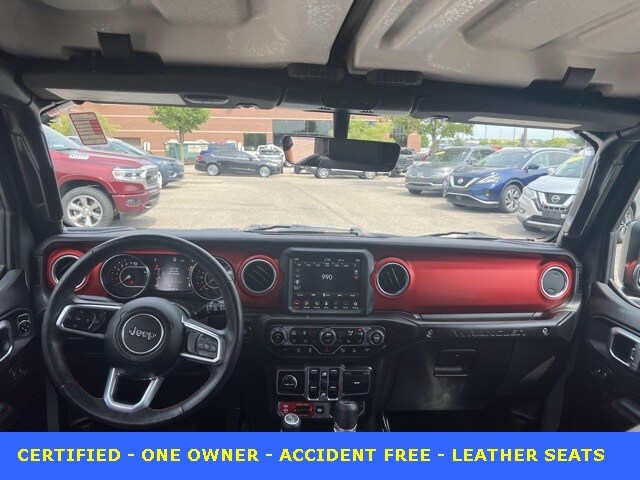 Certified 2019 Jeep Wrangler Unlimited Rubicon with VIN 1C4HJXFGXKW665680 for sale in Grandville, MI