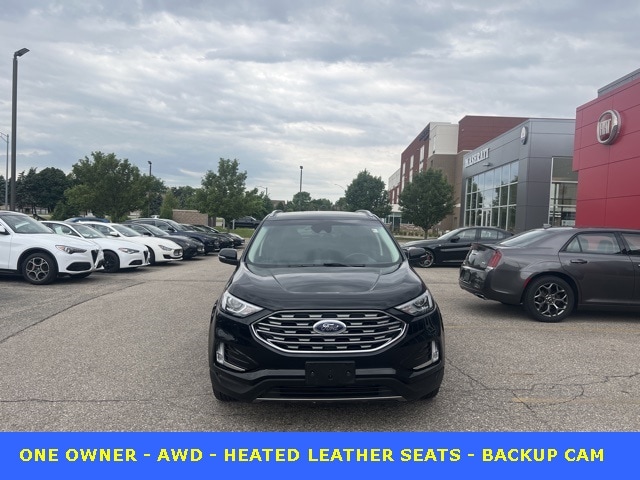 Used 2020 Ford Edge SEL with VIN 2FMPK4J98LBA71314 for sale in Grandville, MI