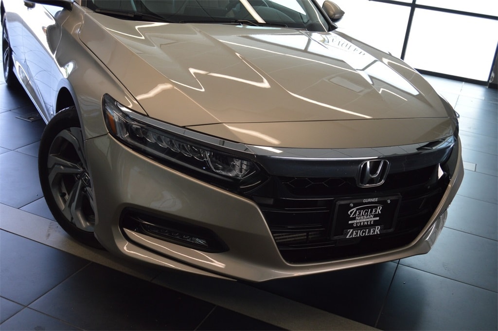 Used 2018 Honda Accord EX-L with VIN 1HGCV1F59JA160009 for sale in Grandville, MI