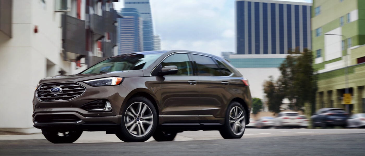 2019 Ford Edge Titanium Brown 2019 Ford Edge Titanium