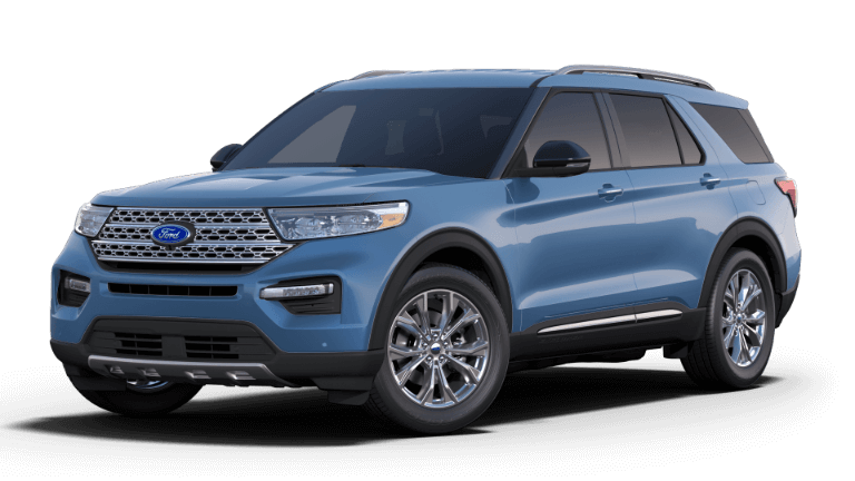 2020 Ford Explorer Limited - Blue