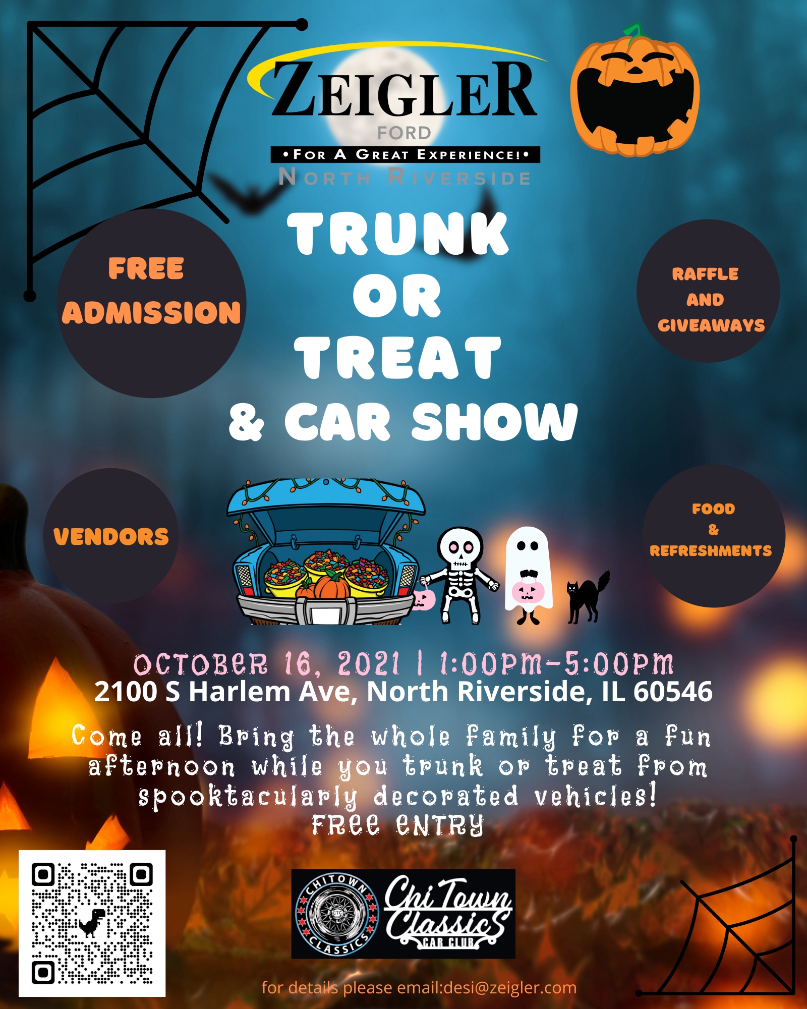 Trunk Or Treat 2021 Zeigler Ford of North Riverside