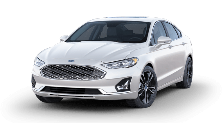 2019 Ford Fusion Titanium White
