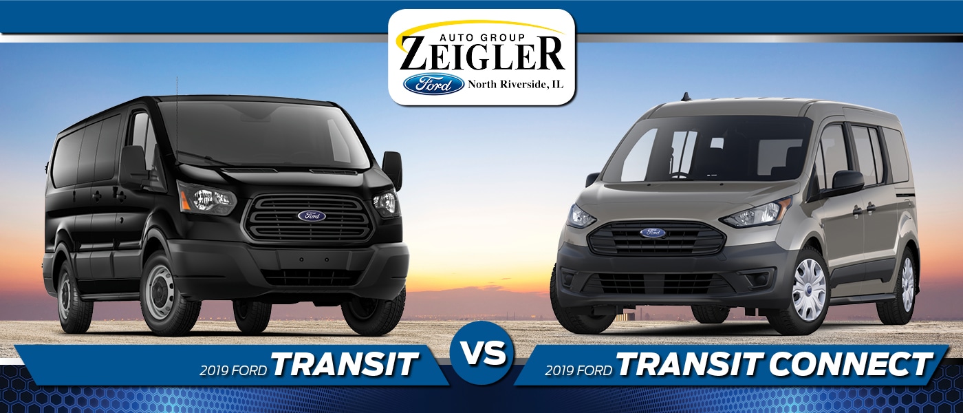 2019 Ford Transit vs. Transit Connect