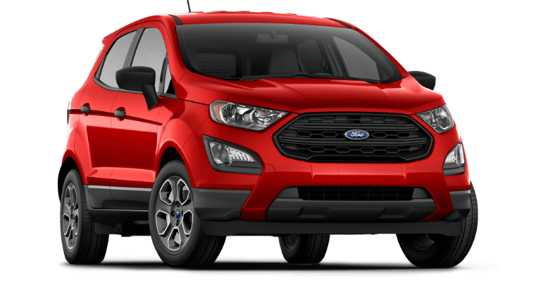 2019 Ford EcoSport S in Race Red