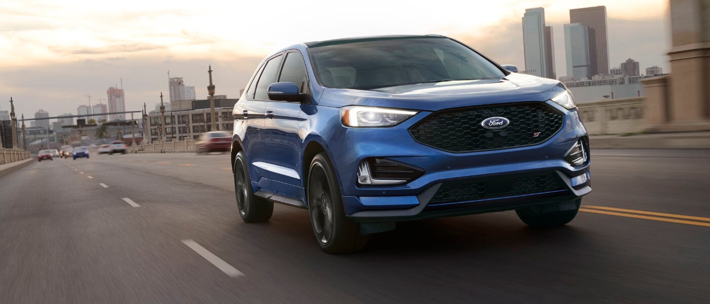 2019 Ford Edge ST Blue 2019 Ford Edge ST