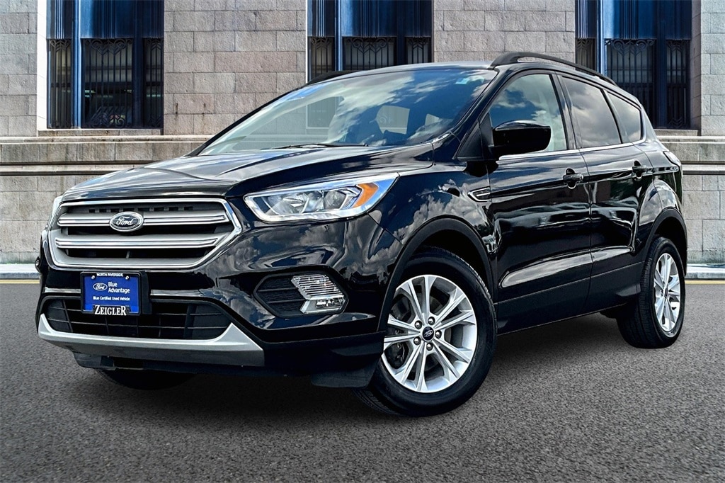 Certified 2018 Ford Escape SEL with VIN 1FMCU9HD5JUD34902 for sale in Riverside, IL