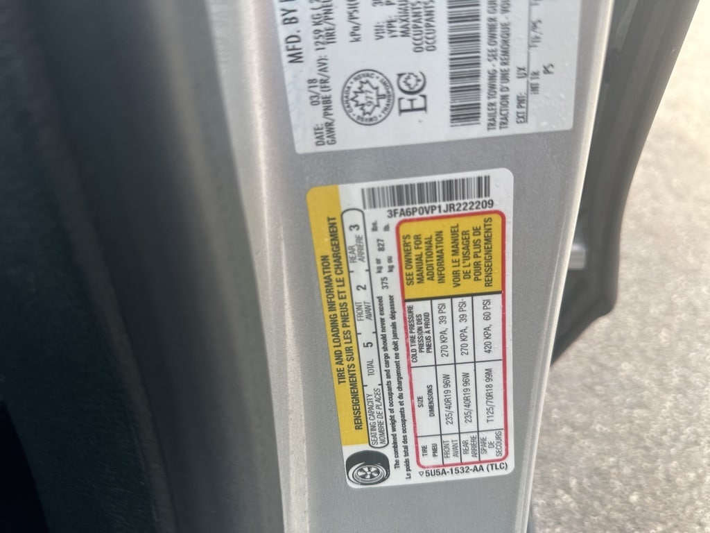 2018 FORD FUSION - Image 13