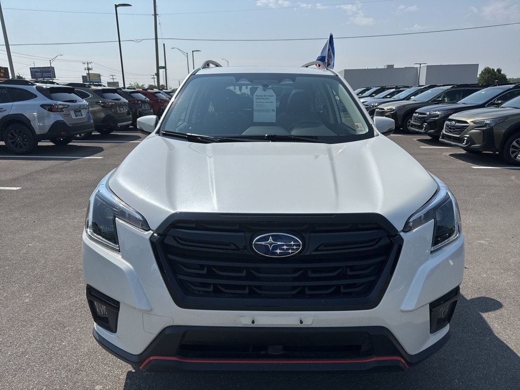 Certified 2022 Subaru Forester Sport with VIN JF2SKAJC1NH409491 for sale in Fort Wayne, IN
