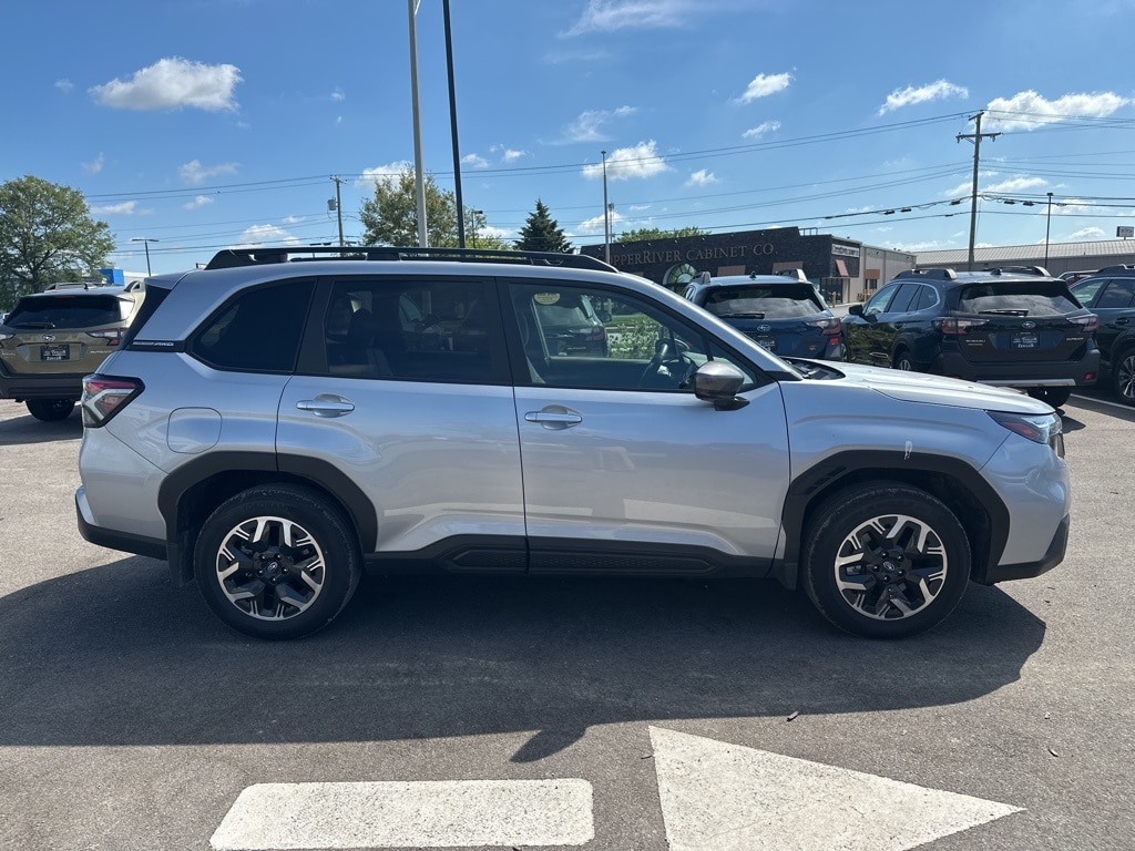 Used 2025 Subaru Forester Premium with VIN JF2SLDDC2SH502199 for sale in Fort Wayne, IN