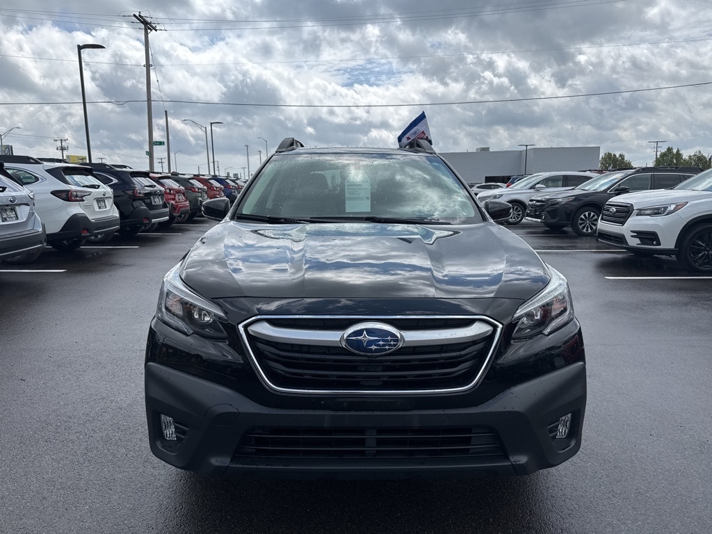 Certified 2022 Subaru Outback Premium with VIN 4S4BTAFC5N3203717 for sale in Fort Wayne, IN
