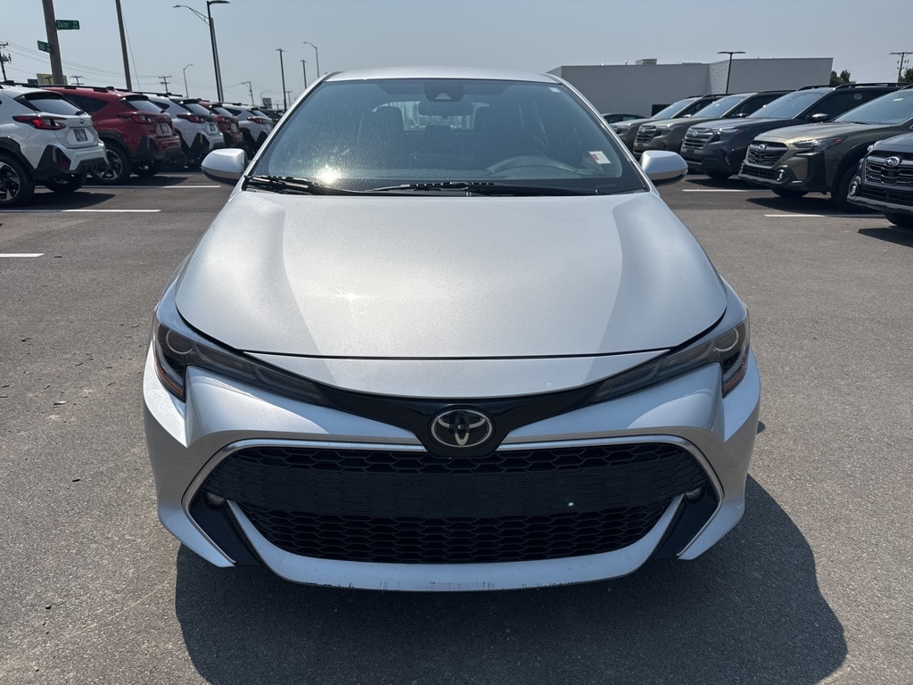 Used 2019 Toyota Corolla Hatchback XSE with VIN JTNK4RBE3K3040922 for sale in Fort Wayne, IN
