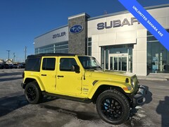 Used 2022 Jeep Wrangler Unlimited Sahara 4xe SUV for Sale in Ft Wayne