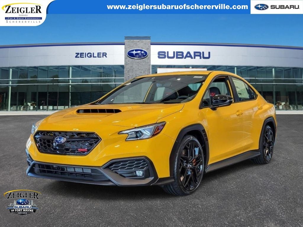 New 2026 Subaru WRX Series.Yellow Sedan