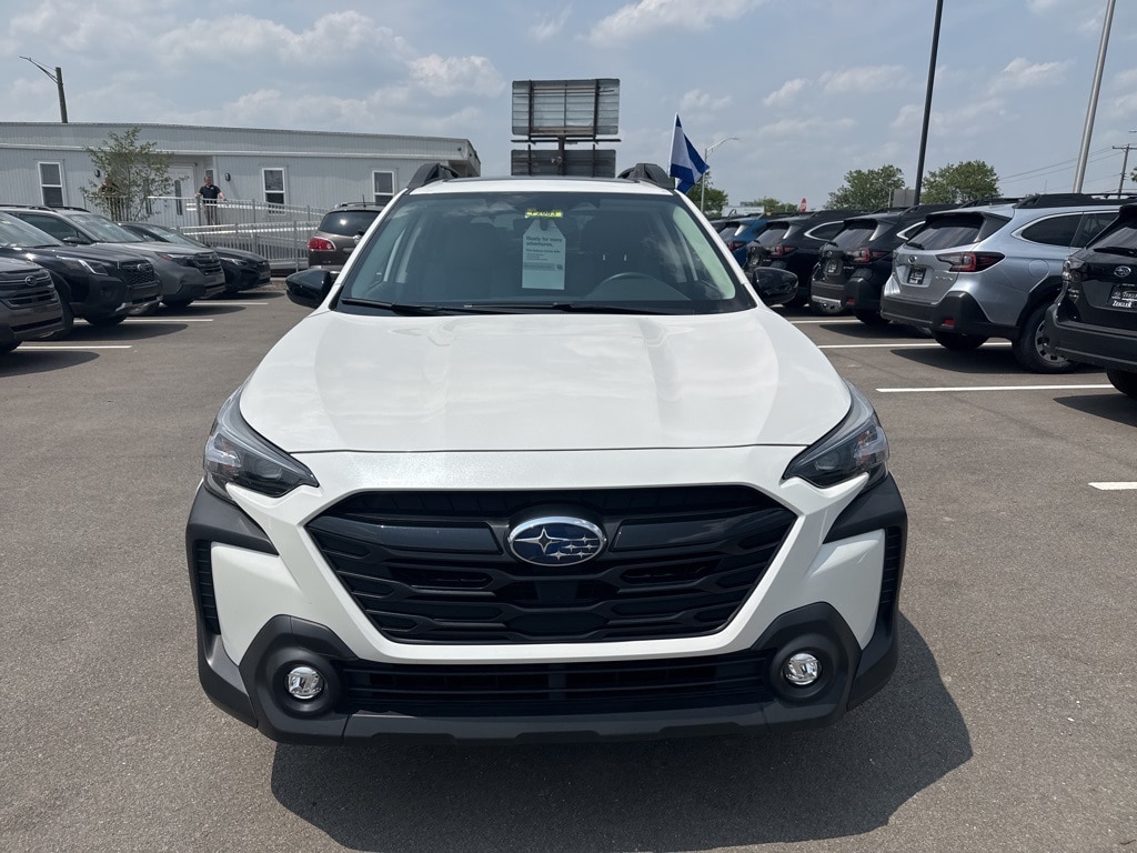 Certified 2025 Subaru Outback Onyx Edition with VIN 4S4BTALC4S3123373 for sale in Fort Wayne, IN