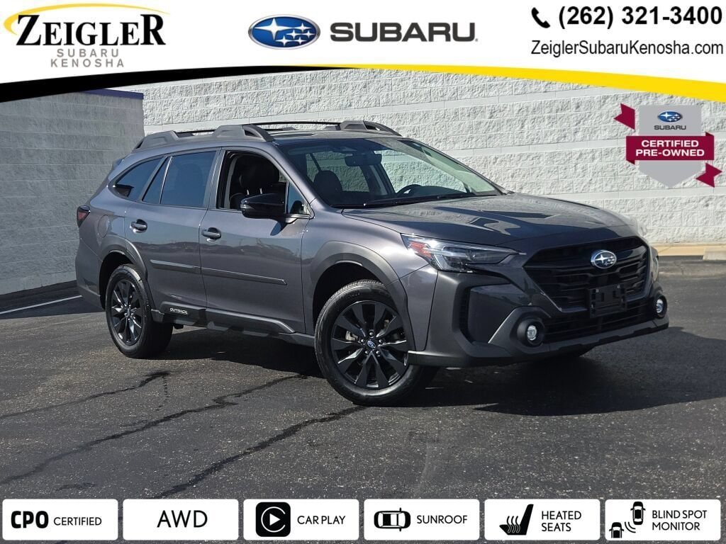 Certified 2024 Subaru Outback Onyx Edition XT SUV