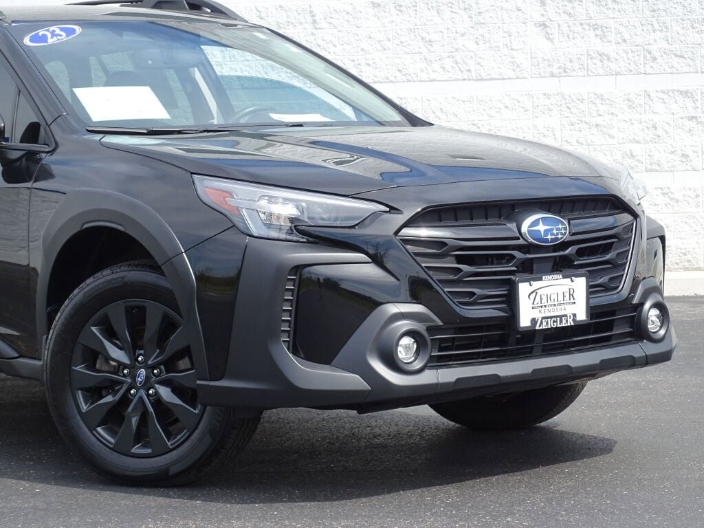 Certified 2023 Subaru Outback Onyx Edition with VIN 4S4BTAJC9P3102805 for sale in Kenosha, WI