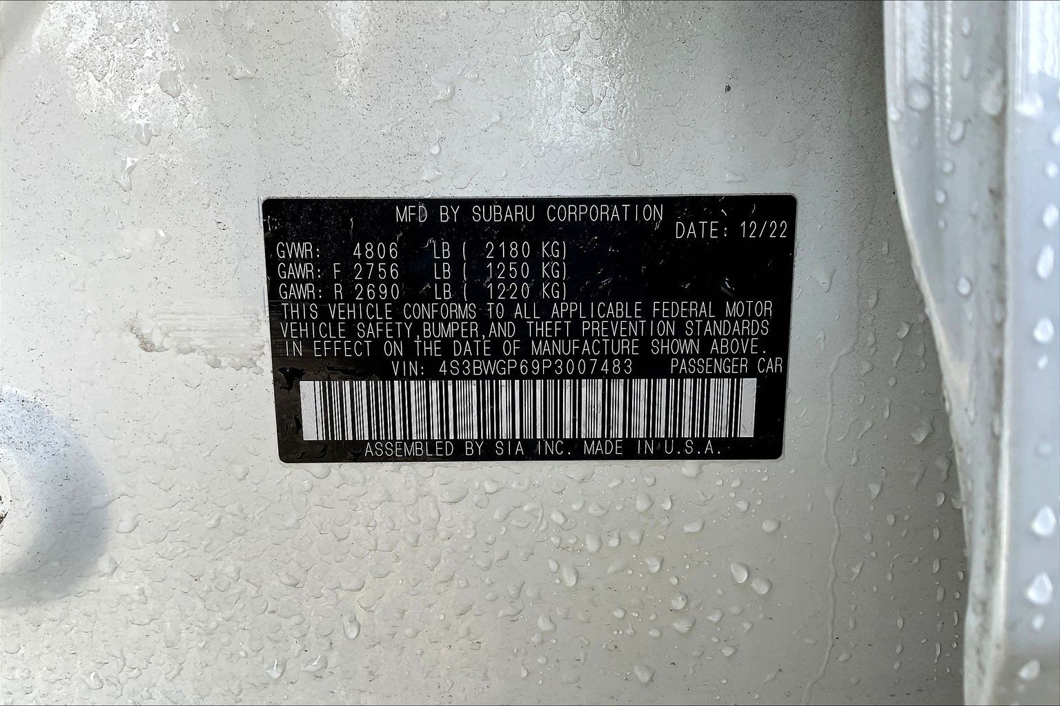 2023 SUBARU LEGACY - Image 25