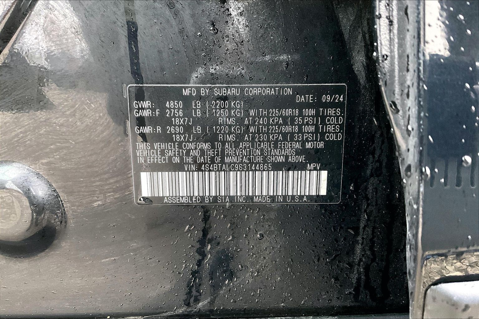 2025 SUBARU OUTBACK - Image 33