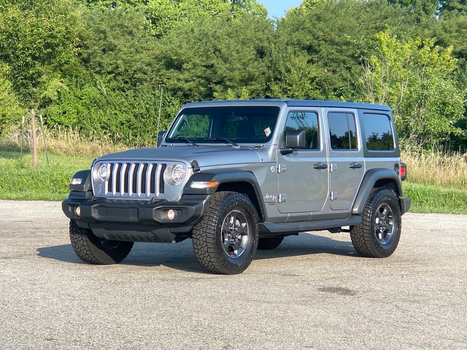 Used 2018 Jeep All-New Wrangler Unlimited Sport S with VIN 1C4HJXDG7JW222842 for sale in Lafayette, IN