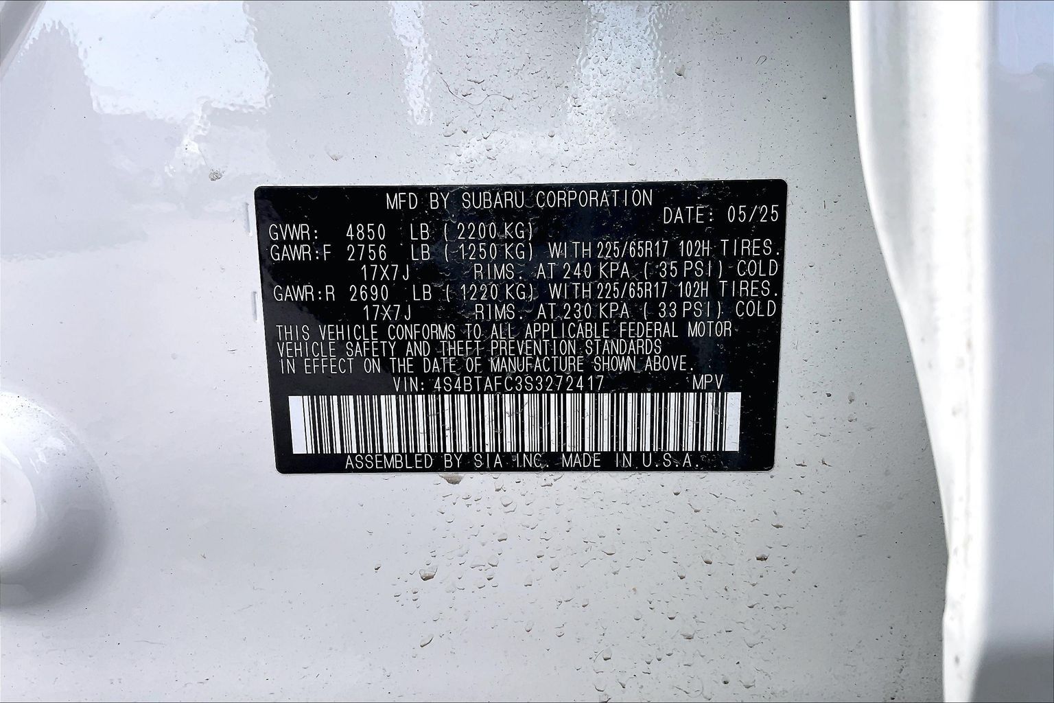 2025 SUBARU OUTBACK - Image 33