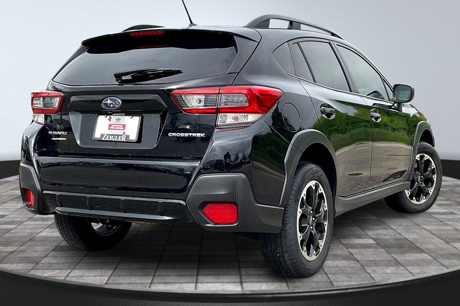Certified 2022 Subaru Crosstrek Base with VIN JF2GTABC5N8250007 for sale in Lafayette, IN