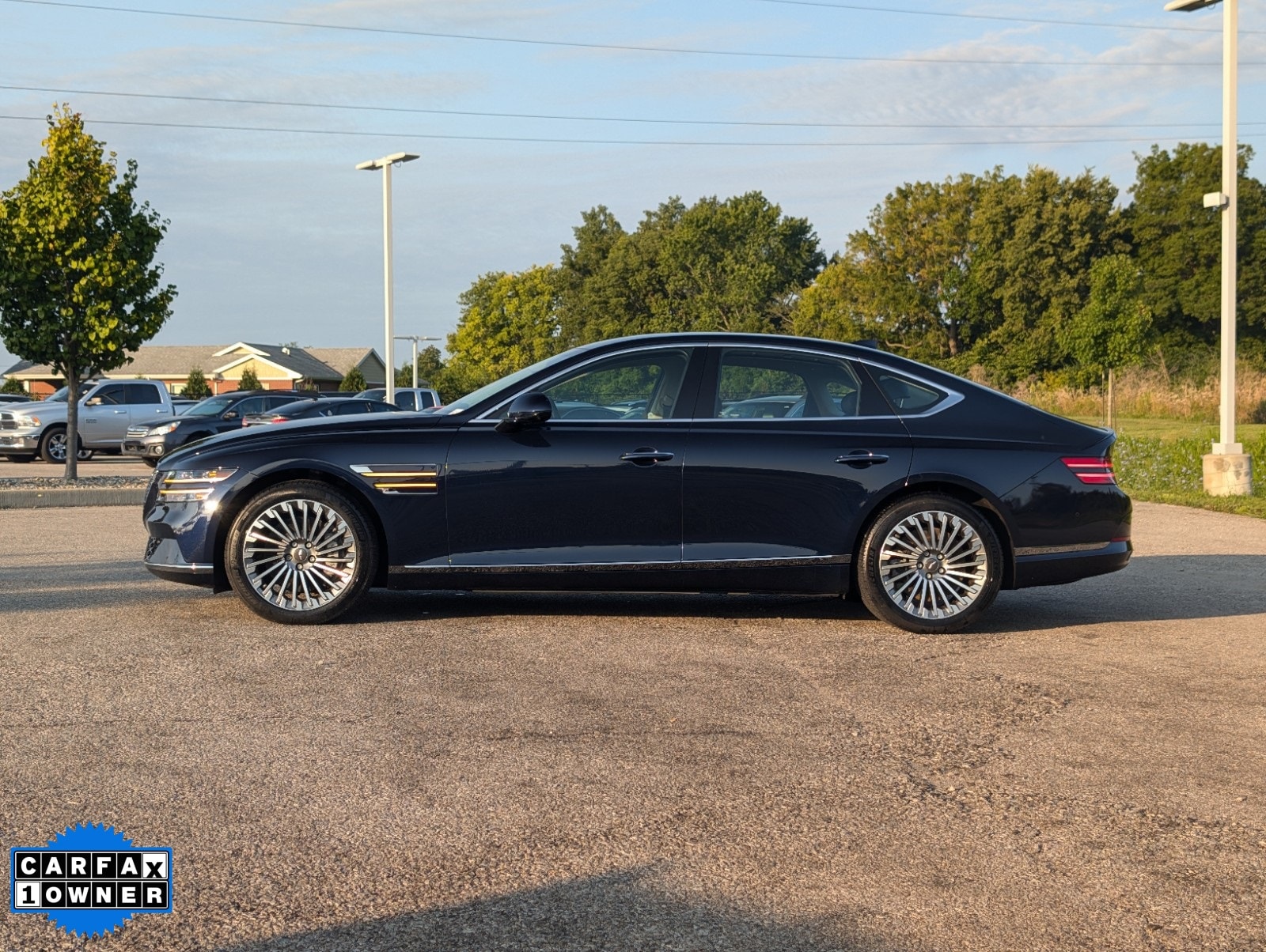 Used 2023 GENESIS Electrified G80 Base with VIN KMTGE4S11PU003619 for sale in Lafayette, IN